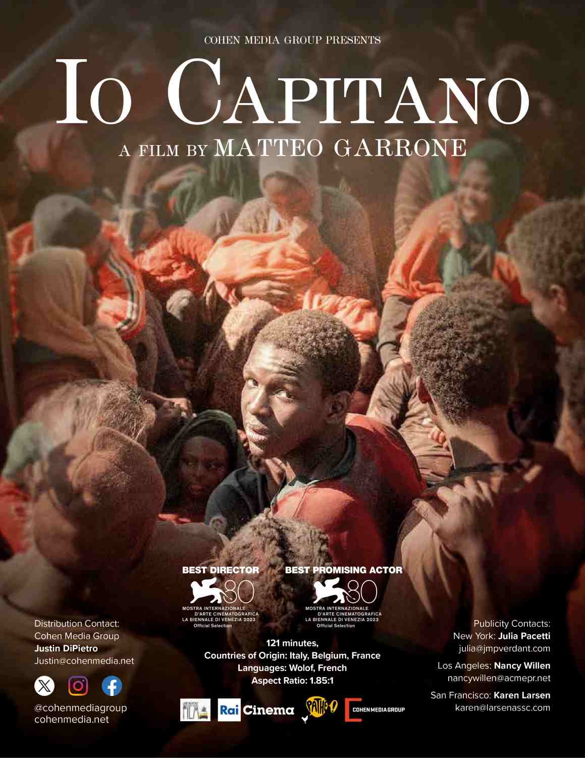 Io Capitano poster